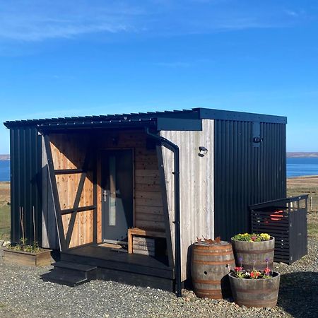 Unique Luxurious Cabin On Sea View Working Croft Garrabost Exteriér fotografie