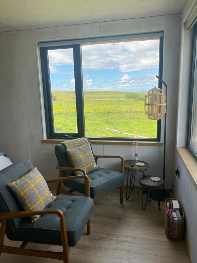 Unique Luxurious Cabin On Sea View Working Croft Garrabost Exteriér fotografie